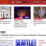 Former Mountain Xpress food critic Raskin out at Seattle Weekly
