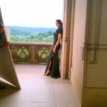 Biltmore Estate photo shoot: TV starlet Bellamy Young poses for Southern Living